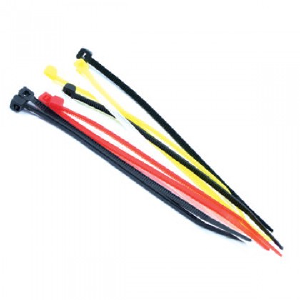 Assorted 100mm Nylon Tie Wraps (10pcs)