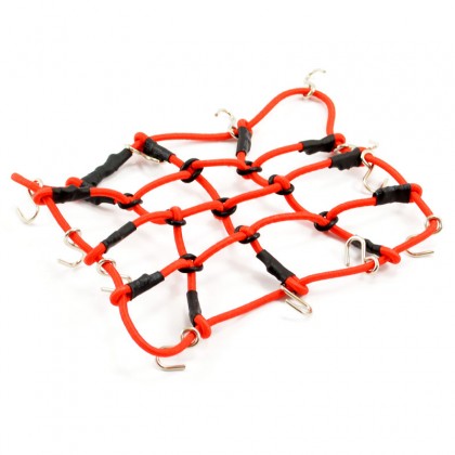 Fastrax Luggage Net W/hooks L130mm X W110mm (Unstretched)