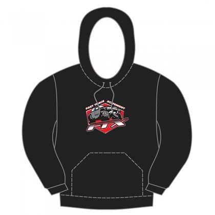 FTX Badge Logo Brand Pullover Hoodie Black - Large
