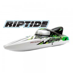 FTX Riptide Turbojet Brushless R/C Speed Boat 41cm - Green