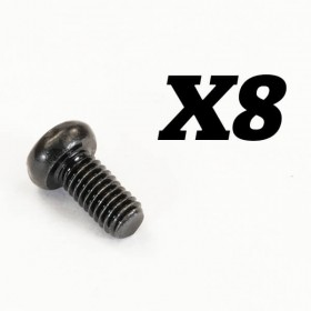 FTX Rokatan Round Head Cross Screw M3x6