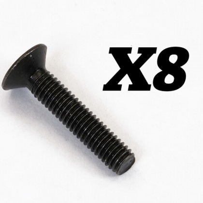FTX Rokatan Flat Head Cross Screw M3x15