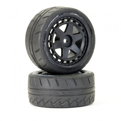 FTX Stinger Rear 32mm Rubber Wheel/tyres (pr)