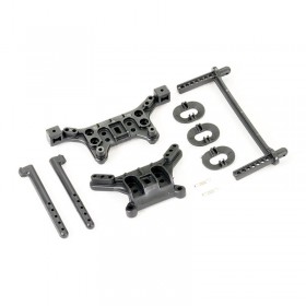 FTX Havok Front & Rear Shock Tower, Body Mounts