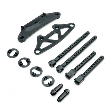 FTX Rally Front Bumper Set And Front/Rear Long Body Posts