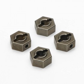 FTX Wheel Hex 4pc (Steel)