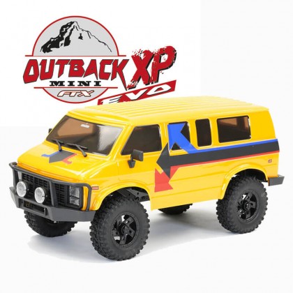 FTX Outback Mini XP 1:18 Evo Van Trail RTR Mustard Yellow