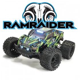 FTX Ram Raider 1/10 Brushless Monster Truck RTR - Green/Blue