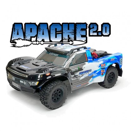 FTX Apache 2.0 1/10 Brushless Trophy Truck RTR - Blue
