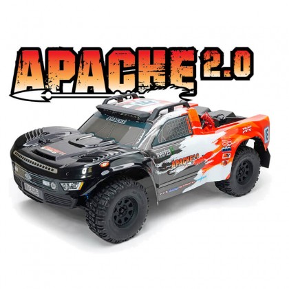 FTX Apache 2.0 1/10 Brushless Trophy Truck RTR - Red