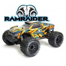 FTX Ramraider 1/10 Brushed Monster Truck RTR - Orange/Blue