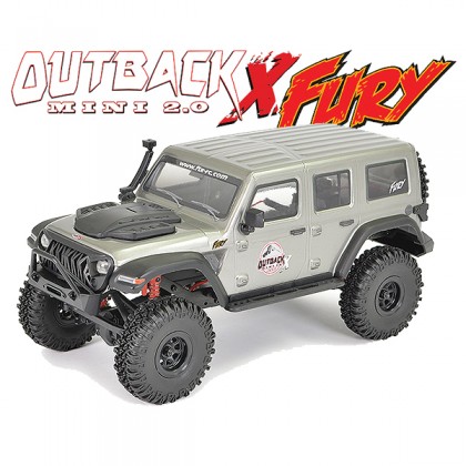 FTX Outback Mini X Fury 1:18 Trail Ready-To-Run Grey