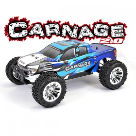 FTX Carnage 2.0 1/10 Brushed Truck 4wd Rtr - Blue