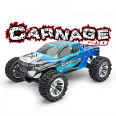 FTX Carnage 2.0 1/10 Brushed Truck 4wd Rtr - Blue