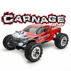 FTX Carnage 2.0 1/10 Brushed Truck 4wd Rtr - Red