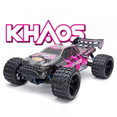 FTX Khaos 1/10 Brushless 4WD Truggy RTR With 3S Lipo And Charger - Purple