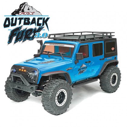 FTX Outback Fury 3.0 4x4 RTR Trail Crawler - Blue