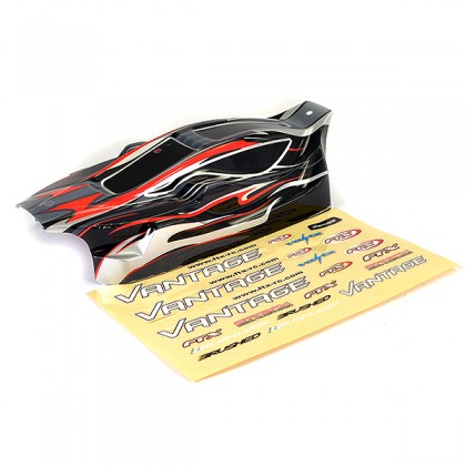 FTX Vantage Printed Ep Buggy Bodyshell - Black/red