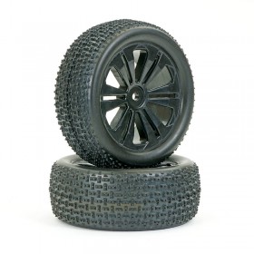 FTX Vantage Front Micro Block Tyre Mounted Split Spoke (pr)