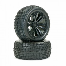 FTX Vantage Rear Micro Block Tyre Mounted Split Spoke (pr)