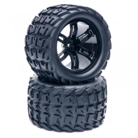 FTX Khaos Mounted Wheels/Tyres 50 (pr)