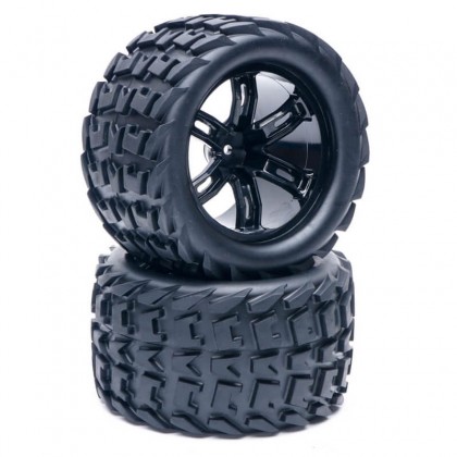 FTX Khaos Mounted Wheels/Tyres 50 (pr)