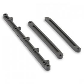 FTX Kanyon Kanyon Spotlight Bracket Support (3pc) - Rescue Yellow