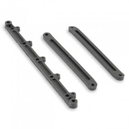 FTX Kanyon Kanyon Spotlight Bracket Support (3pc) - Rescue Yellow