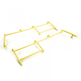 FTX Kanyon Kanyon Body Roll Cage Side Frame (5pc) - Rescue Yellow