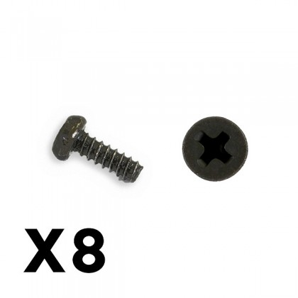 FTX Outback Mini 3.0 Round Head Self Tapping Screw 1.7x5 (8p)