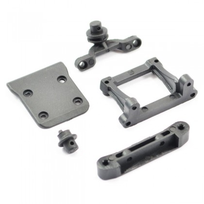 FTX Comet Buggy Front Bumper/Wing Mount/Sus Brace Part Set