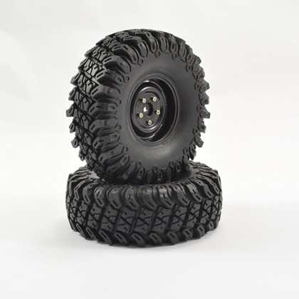 FTX Outback Fury Pre-mounted 1.9" Wheel and Tyre (pr)