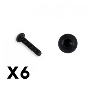 FTX Button Head Hex Screw 3 X 15mm