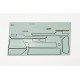 FTX Fury X Printed Dropcab Body - Yellow
