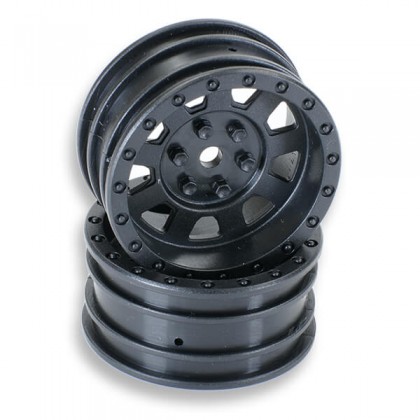 FTX Outback Hi-Rock Wheels - Black (pr)