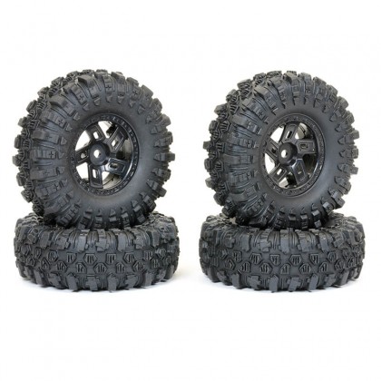 FTX 1/18 Supersoft XL Gator 68mm Mounted Tyres (4)