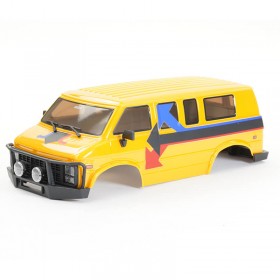 FTX Outback Mini XP Evo Van Complete Body - Mustard Yellow