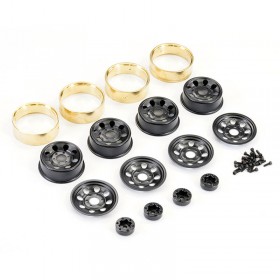 FTX Outback Mini X/XP Steelie With Brass Inner Bead 1.2" Wheels