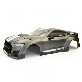 FTX Supaforza Grey body, printed, trimmed, decal applied and assembled