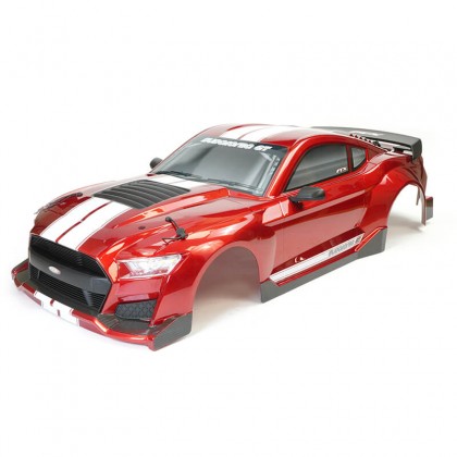 FTX Supaforza Red body, printed, trimmed, decal applied and assembled