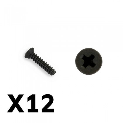 FTX Tracer Countersunk Self Tapping Kbho2.6x12mm