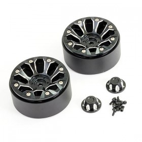 FTX Texan 1/10 Aluminium Beadlock 8-Spoke Wheels (pr)