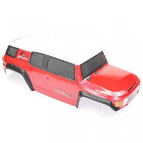 FTX Outback Geo 4x4 Pc Red Bodyshell & Decal (No Accessories)