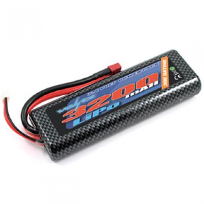 Voltz 3200mah Hard Case 7.4v 30c Lipo Stick Pack